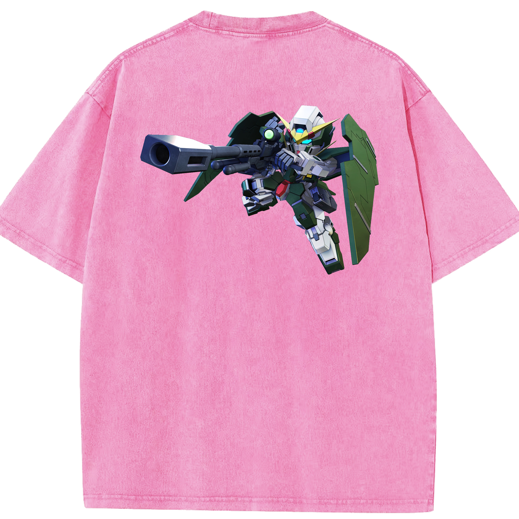 （画像用） 機動戦士ガンダム Mobile Suit Gundam 綿100% ヴィンテージ風 半袖Tシャツ（背面プリント）